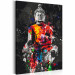Obraz do malowania po numerach Budda w kolorach 127434 additionalThumb 4