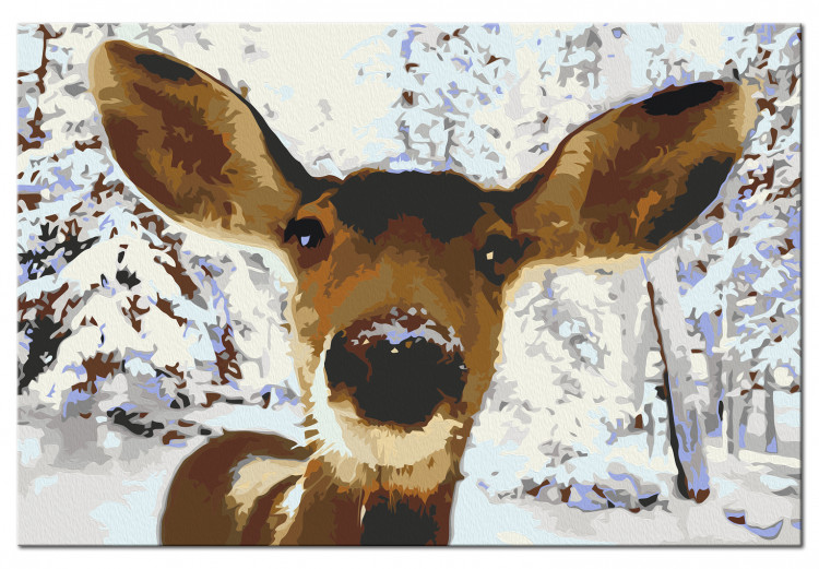 Cuadro para pintar con números Friendly Deer 130834 additionalImage 5