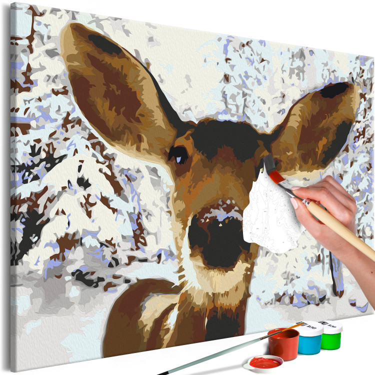 Cuadro para pintar con números Friendly Deer 130834 additionalImage 7