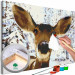 Tableau à peindre soi-même Friendly Deer 130834