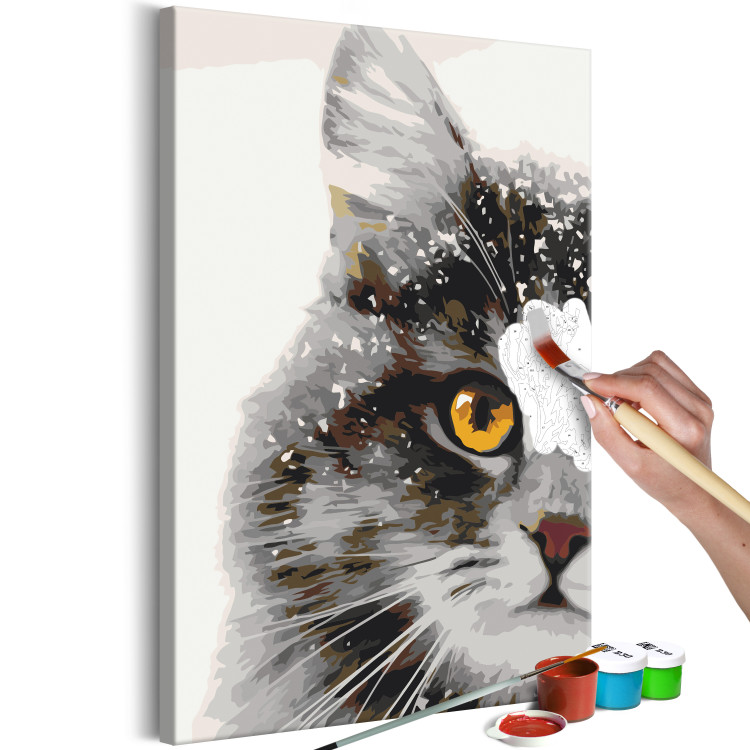 Paint by Number Kit Yellow-Eyed Kitten 138334 additionalImage 5