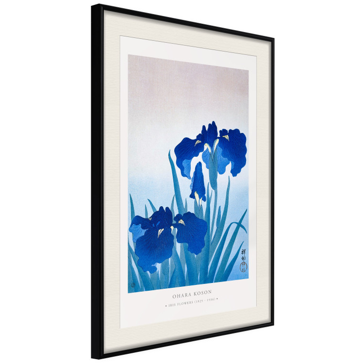Poster Blue Irises 142834 additionalImage 12