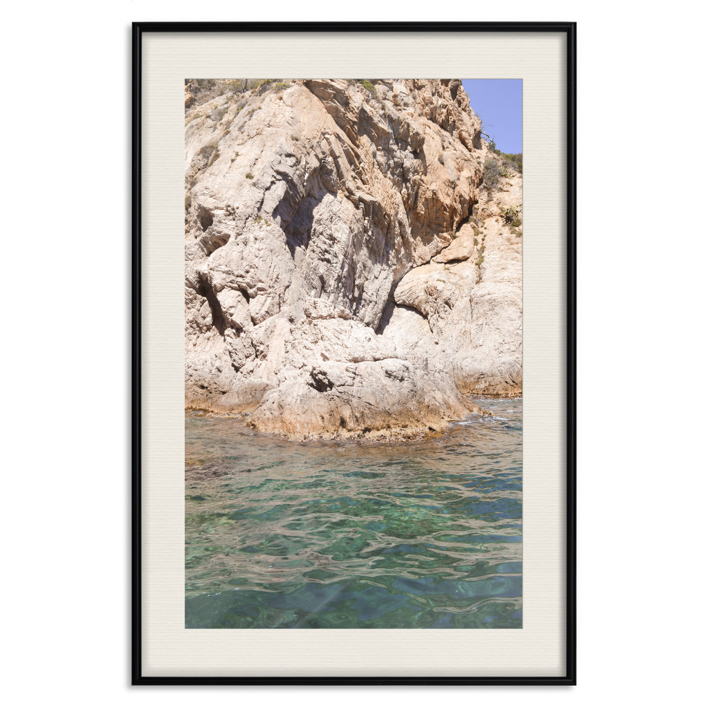 Cartaz Spanish Rocks - View Showing The Coast Meets The Sea