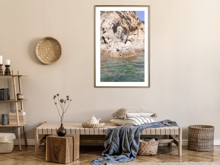 Plakat Hiszpańskie skały - widok przedstawiający wybrzeże stykające się z morzem 145234 additionalImage 15