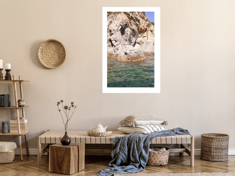 Plakat Hiszpańskie skały - widok przedstawiający wybrzeże stykające się z morzem 145234 additionalImage 11