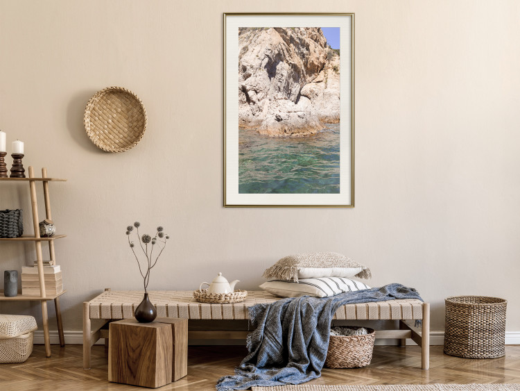 Plakat Hiszpańskie skały - widok przedstawiający wybrzeże stykające się z morzem 145234 additionalImage 19