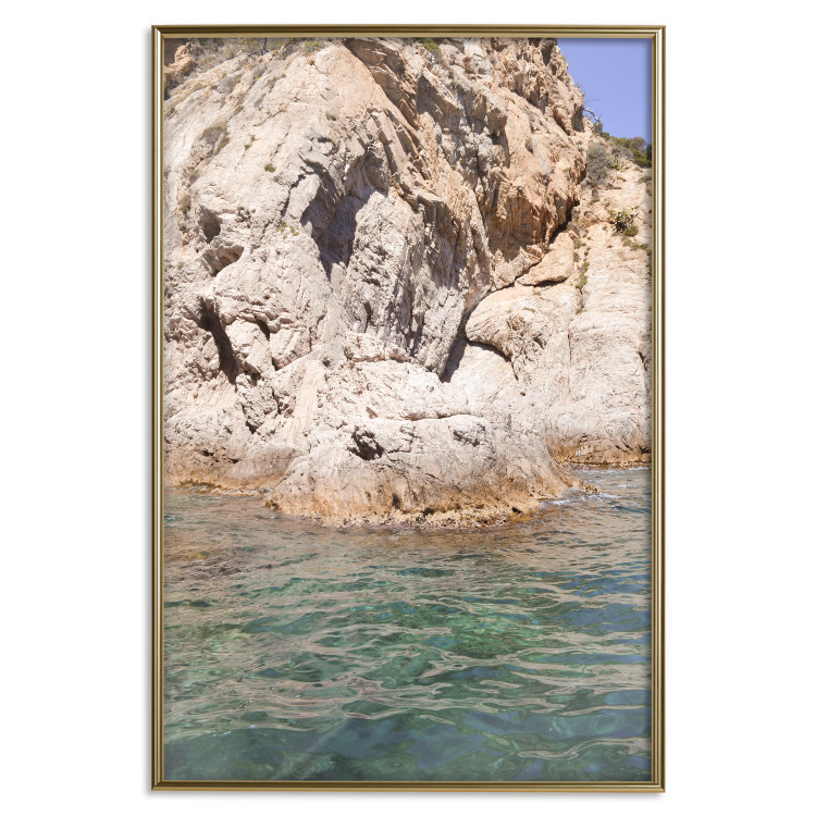 Plakat Hiszpańskie skały - widok przedstawiający wybrzeże stykające się z morzem 145234 additionalImage 22