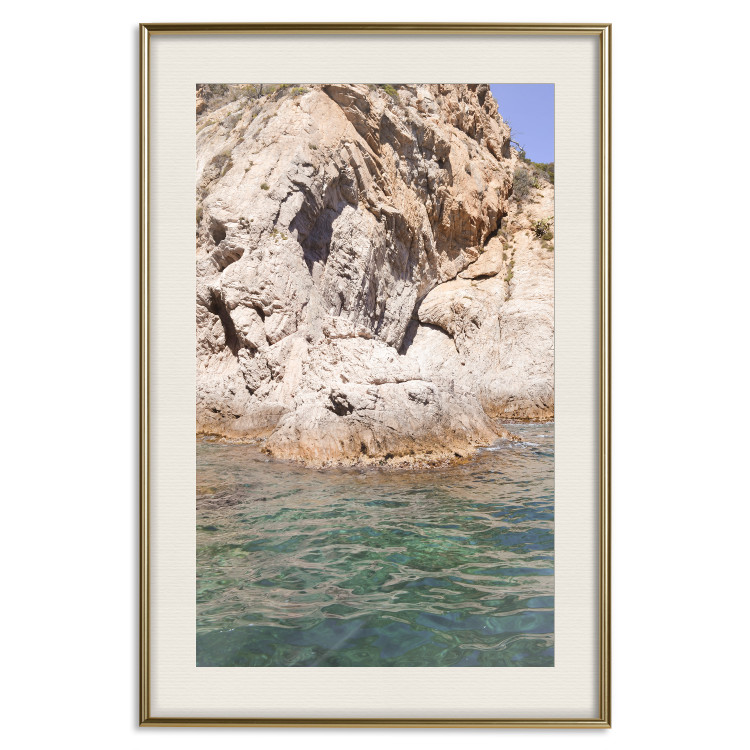 Plakat Hiszpańskie skały - widok przedstawiający wybrzeże stykające się z morzem 145234 additionalImage 23
