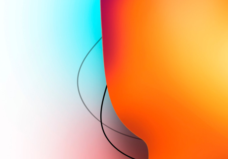 Poster Abstraction - Shapes in Juicy Colors on a Light Background 149734 additionalImage 2
