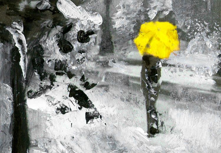 Acrylic Print Walk in London - Yellow [Glass] 150634 additionalImage 4