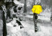 Acrylic Print Walk in London - Yellow [Glass] 150634 additionalThumb 4