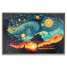 Póster Sunrise - A Vivid Landscape Inspired by the Works of Van Gogh 151134 additionalThumb 18