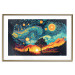 Póster Sunrise - A Vivid Landscape Inspired by the Works of Van Gogh 151134 additionalThumb 24