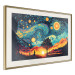 Póster Sunrise - A Vivid Landscape Inspired by the Works of Van Gogh 151134 additionalThumb 19