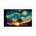 Póster Sunrise - A Vivid Landscape Inspired by the Works of Van Gogh 151134 additionalThumb 20