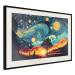 Póster Sunrise - A Vivid Landscape Inspired by the Works of Van Gogh 151134 additionalThumb 21