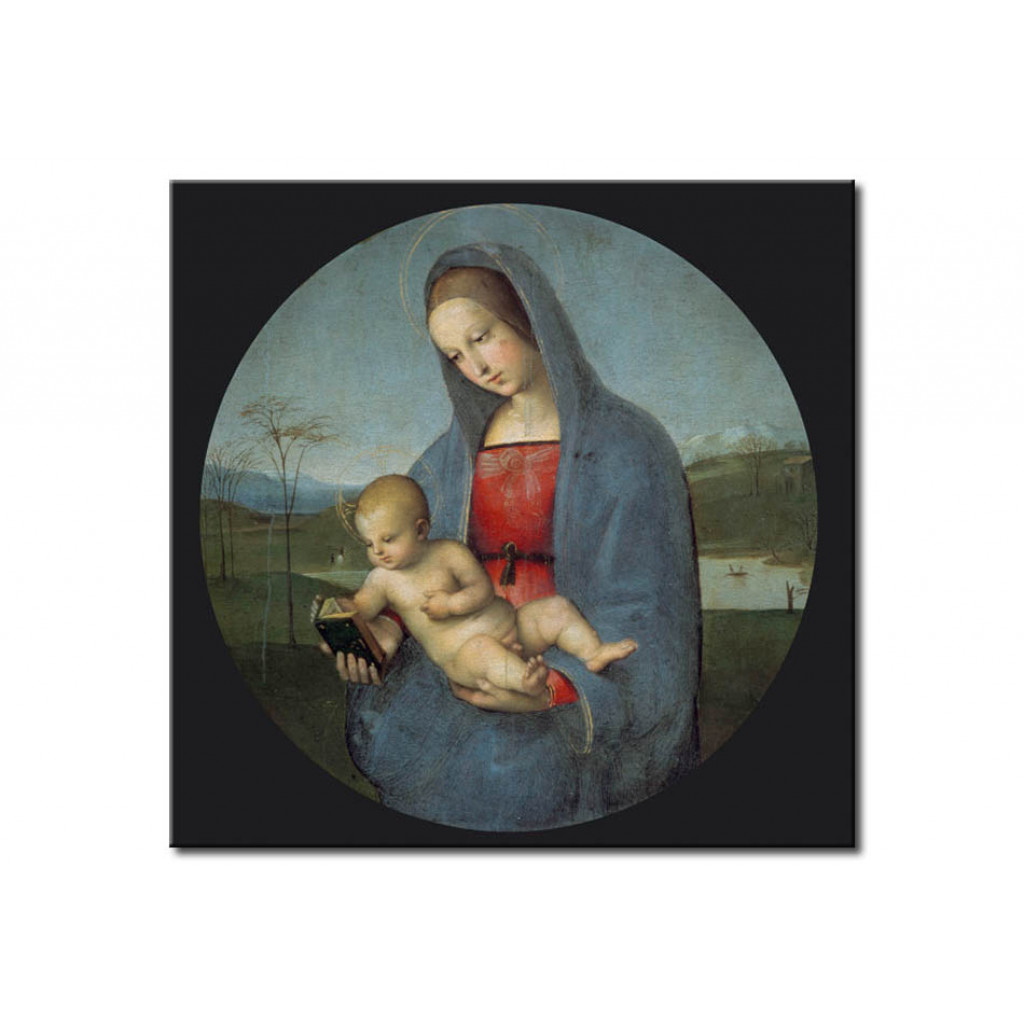 Reprodukcja Obrazu Mary With The Christ Child