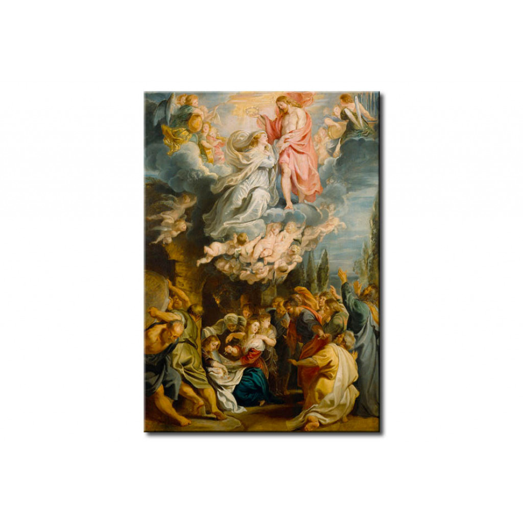 Schilderij  Peter Paul Rubens: Assumption Of The Virgin