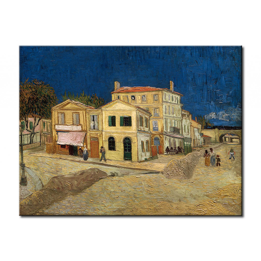 Reprodukcja Obrazu Dom Vincenta W Arles (Żółty Dom)