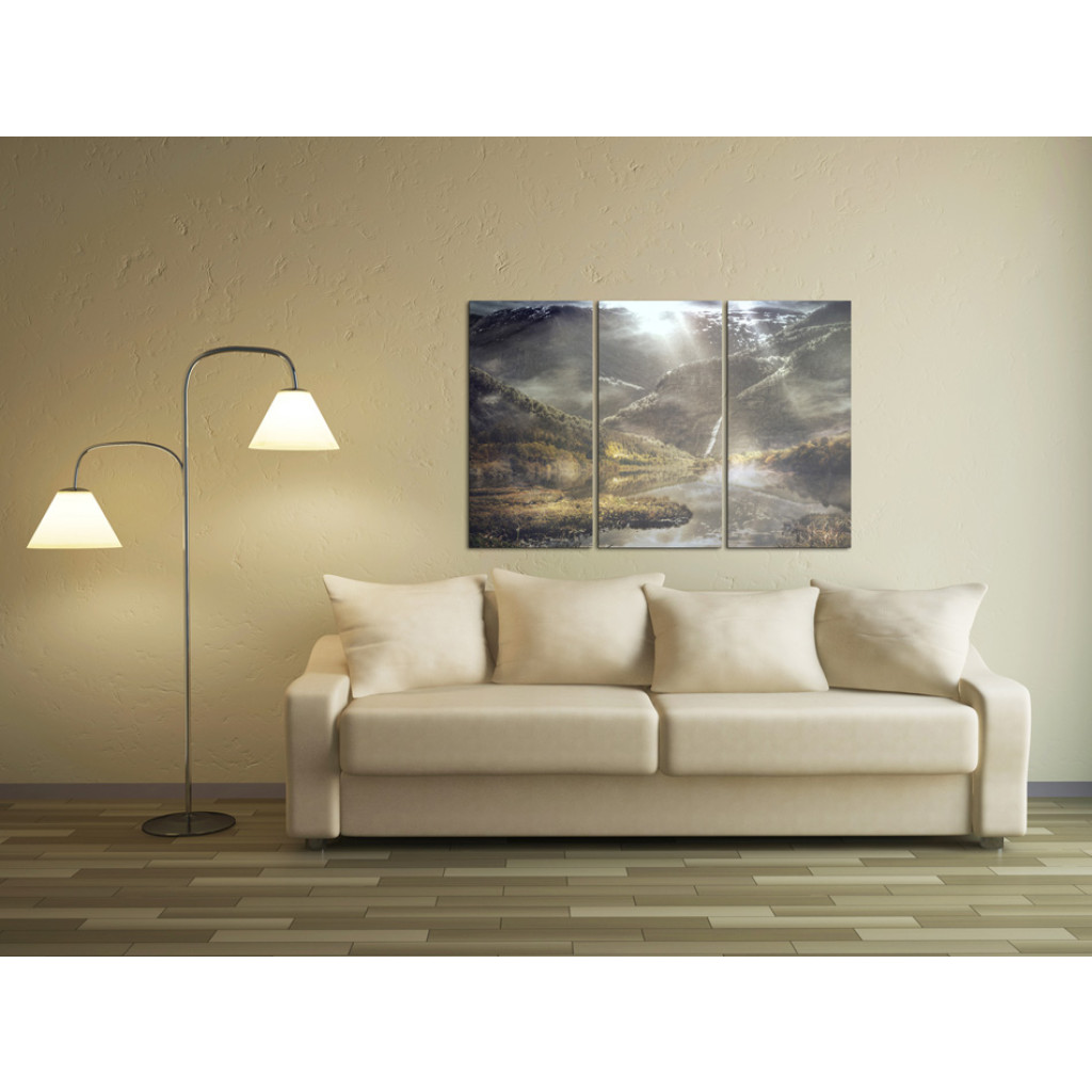 Pintura The Land Of Mists - Triptych