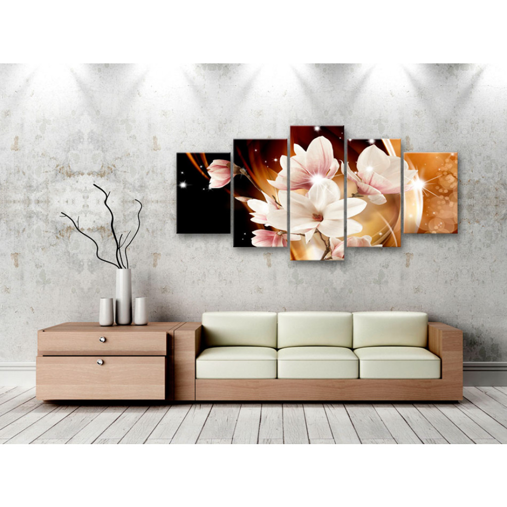 Schilderij  Magnolias: Illumination (Magnolia)