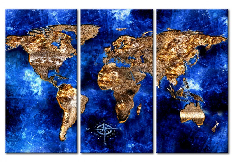 Decoración en corcho Golden Continents [Cork Map] 92234 additionalImage 2