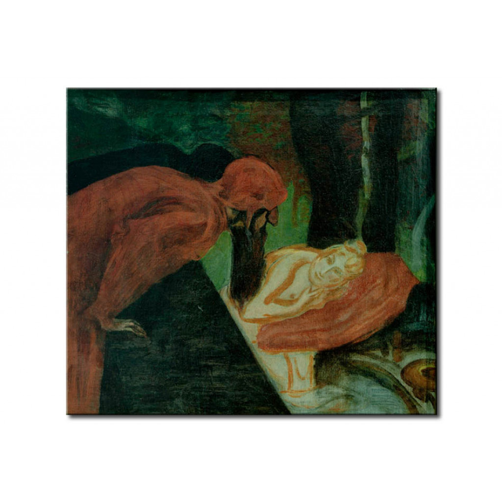 Målning Susanna Und Die Beiden Alten
