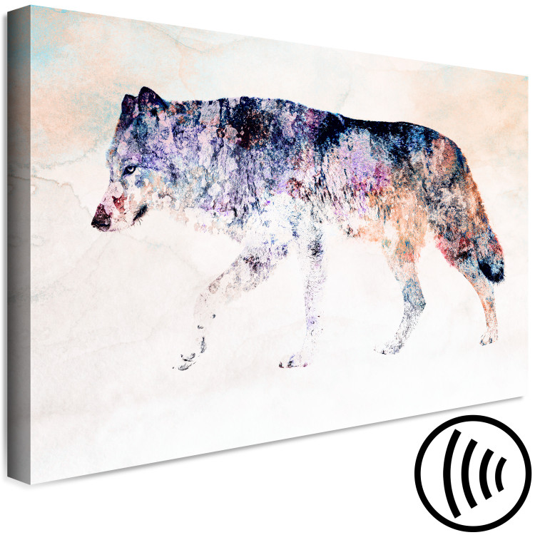 Cuadro Lonely Wolf (1 Part) Wide 126944 additionalImage 6