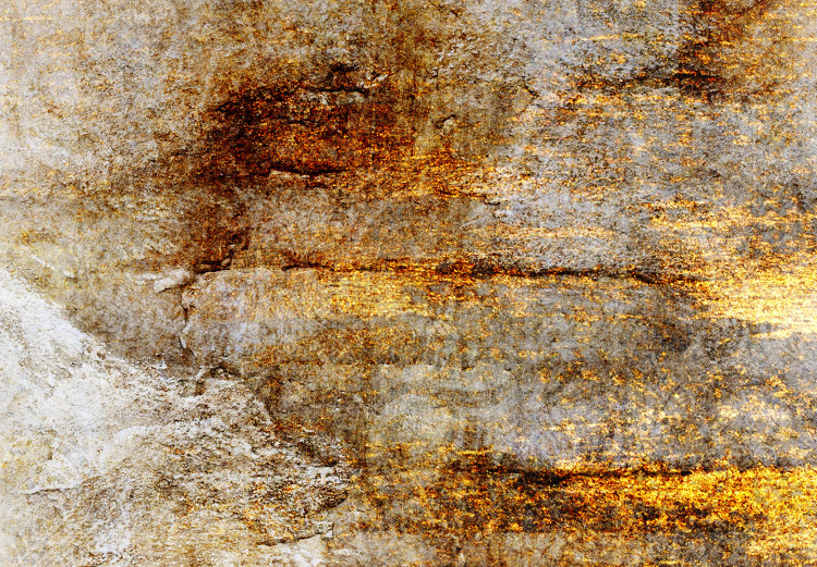 Fotomural Yellow Expression - Abstraction With Expressive Textures 132244 additionalImage 4