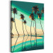 Paint by number Turquoise Palm Trees 134844 additionalThumb 6