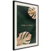 Wall Poster Mystical Monstera - Decorated Exotic Leaves on a Dark Green Background 149244 additionalThumb 7