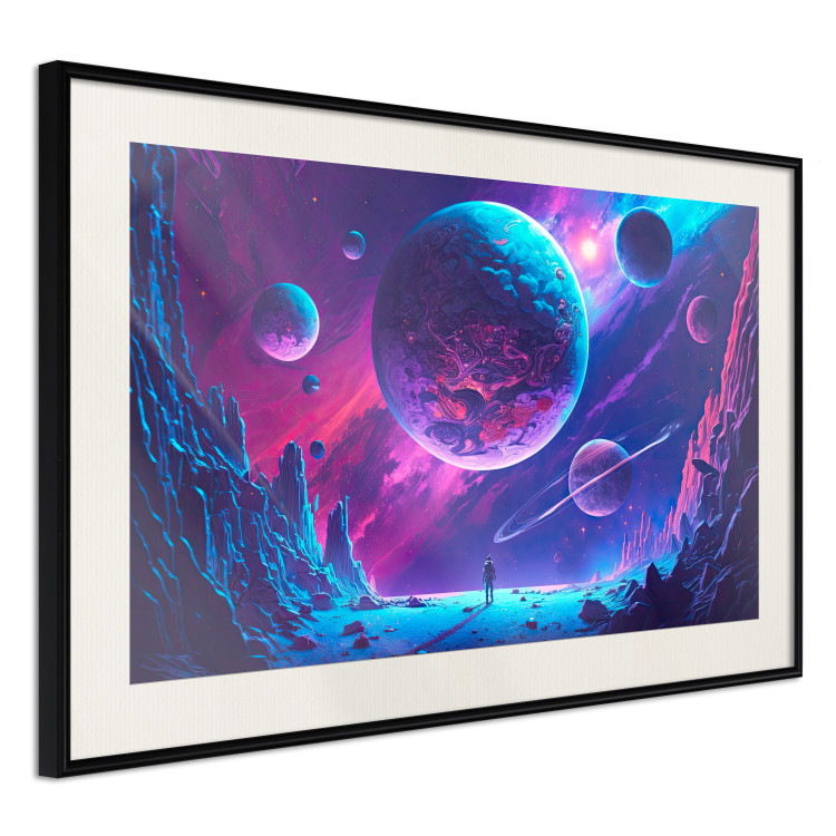 Poster Galactic Explorer - Rocky Planet in Space 150644 additionalImage 11