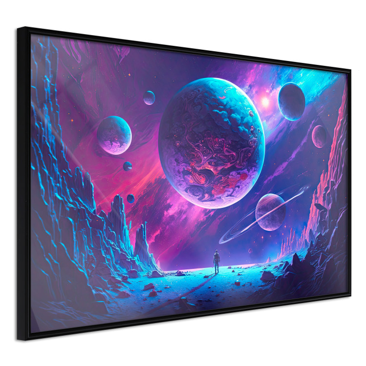 Wandposter Galactic Explorer - Rocky Planet in Space 150644 additionalImage 4