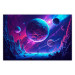 Wandposter Galactic Explorer - Rocky Planet in Space 150644