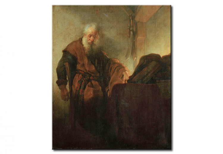 Reprodução do quadro famoso The Apostle Paul at his Writing-Desk 50844