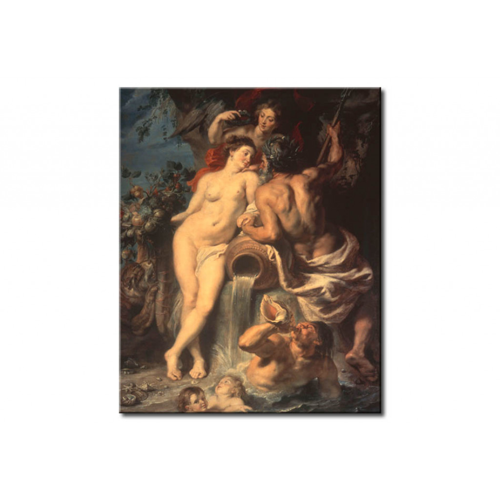 Schilderij  Peter Paul Rubens: The Union Of Water With Earth