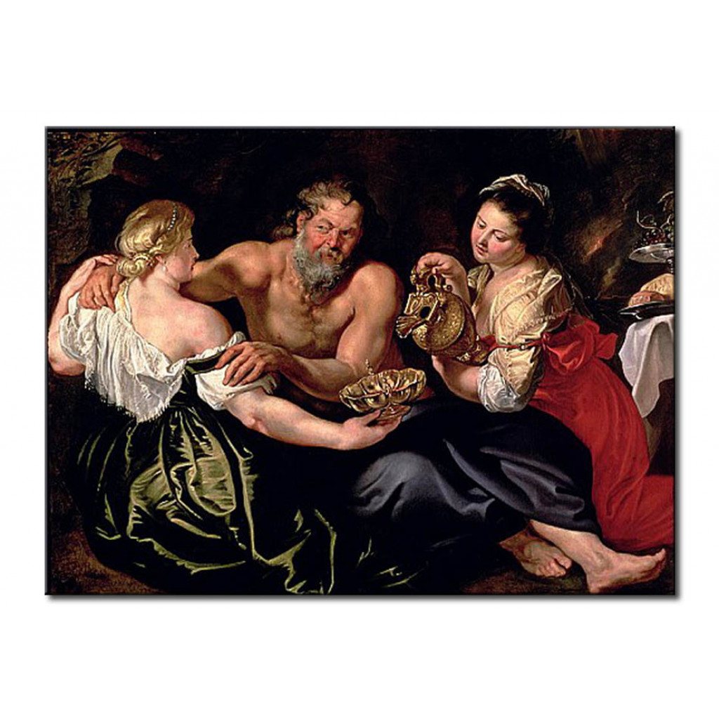 Schilderij  Peter Paul Rubens: Lot And His Daughters