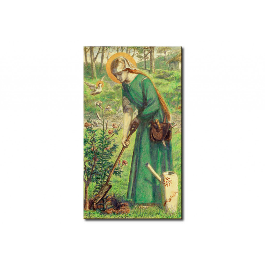 Schilderij  Dante Gabriel Rossetti: Mary Nazarene