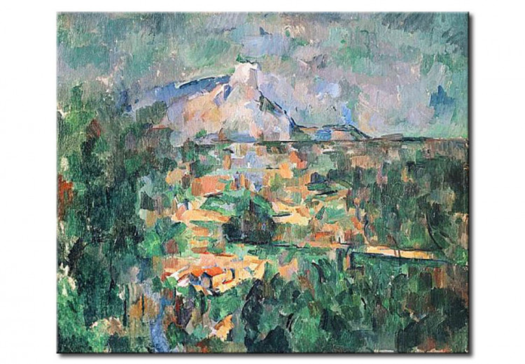 Kunstkopie Montagne Sainte-Victoire von Lauves 53144