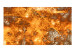 Fotomural decorativo Motivo naranja - fondo con numerosos ornamentos y efecto de desgaste 88744 additionalThumb 1