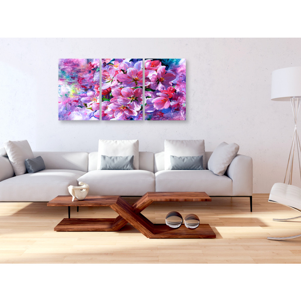 Målning Lilac Flowers