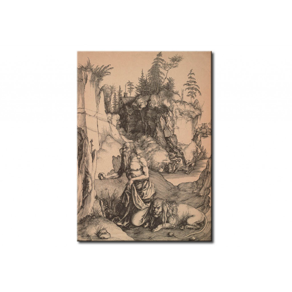 Reprodukcja Obrazu St Hieronymus In The Wilderness