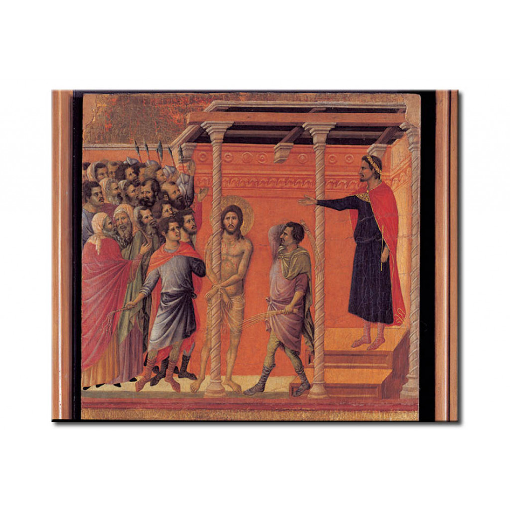 Reprodução Da Pintura Famosa The Flagellation Of Christ