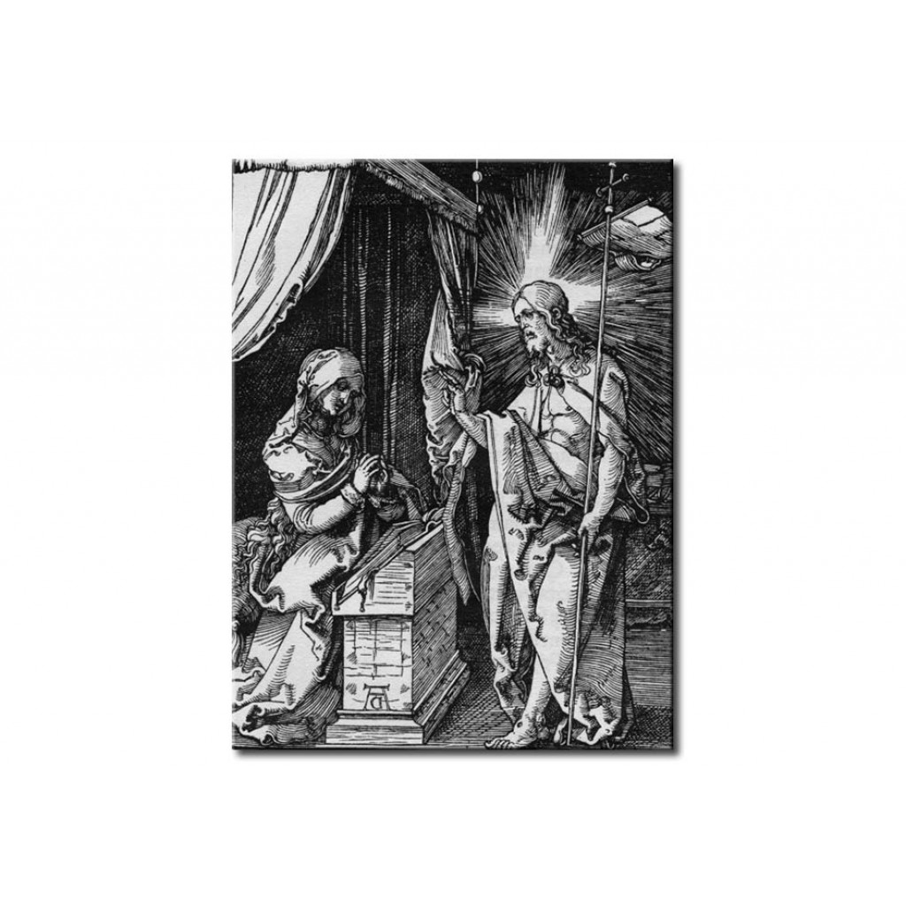 Schilderij  Albrecht Dürer: Christ Appears To His Mother