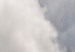Fototapeta Widoki z okna samolotu - krajobraz gęstych białych chmur w niebie 135054 additionalThumb 3
