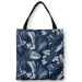 Bolsa de mujer Blue and white floral arrangement - nature-inspired motif 147454