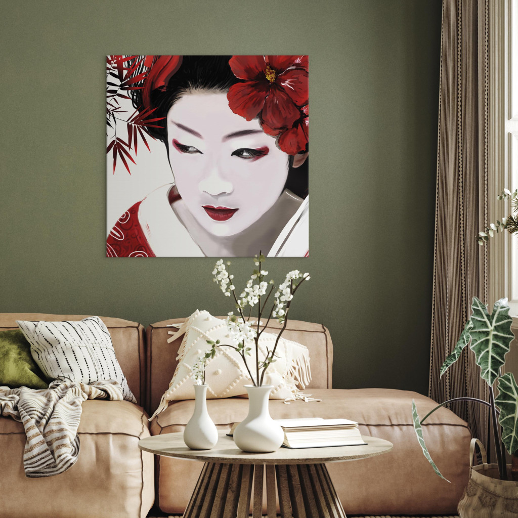 Schilderij  Vrouwen: Japanese Geisha