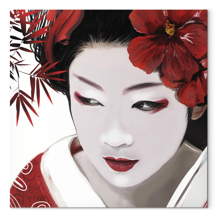 Bild auf Leinwand Japanische Geisha 48954 additionalImage 7