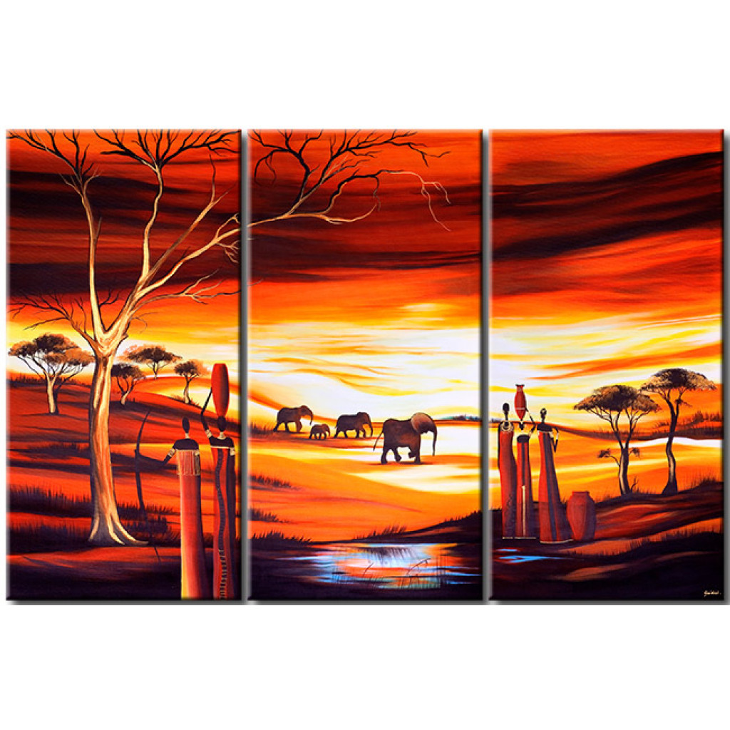 Pintura Elefantes