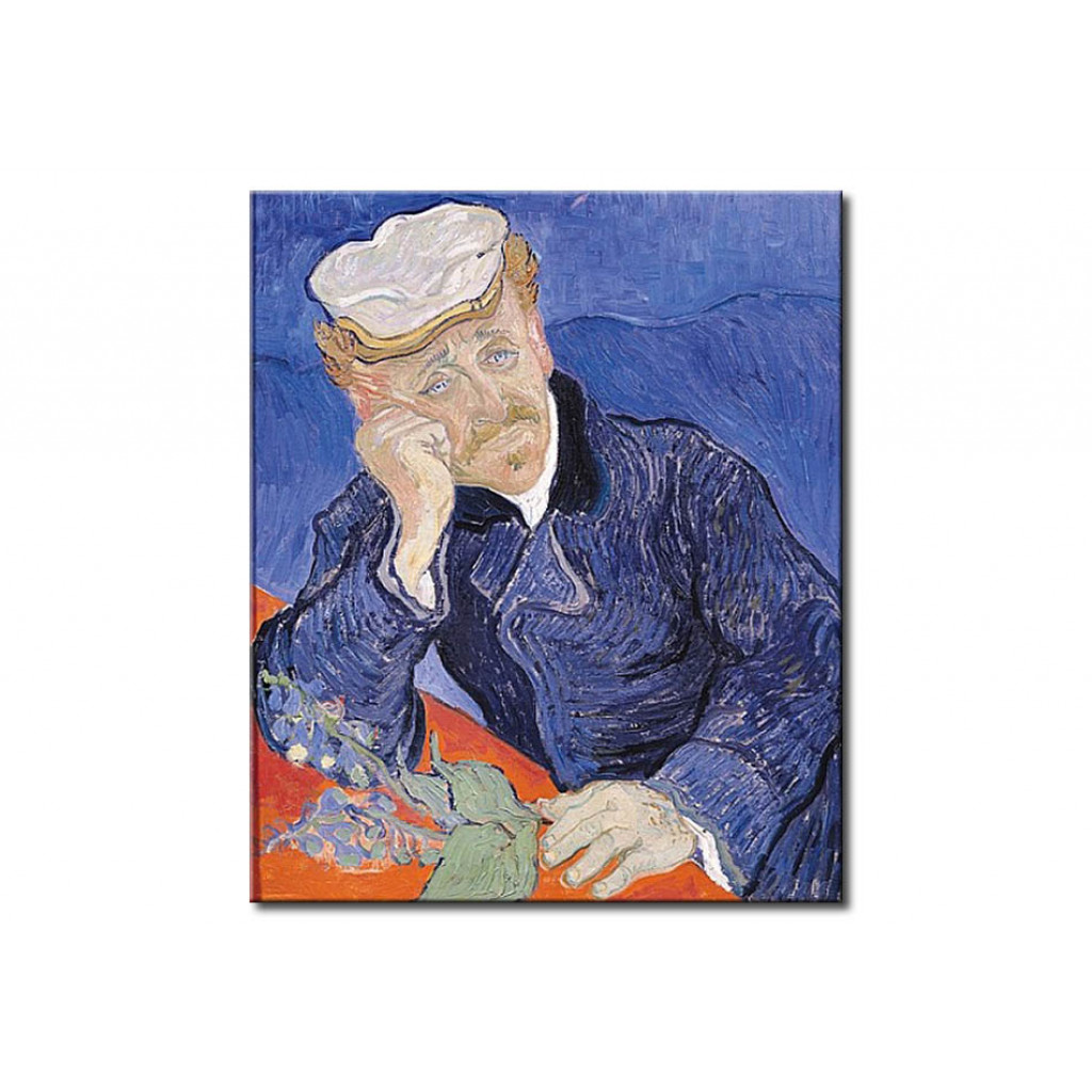 Schilderij  Vincent Van Gogh: Dr. Paul Gachet